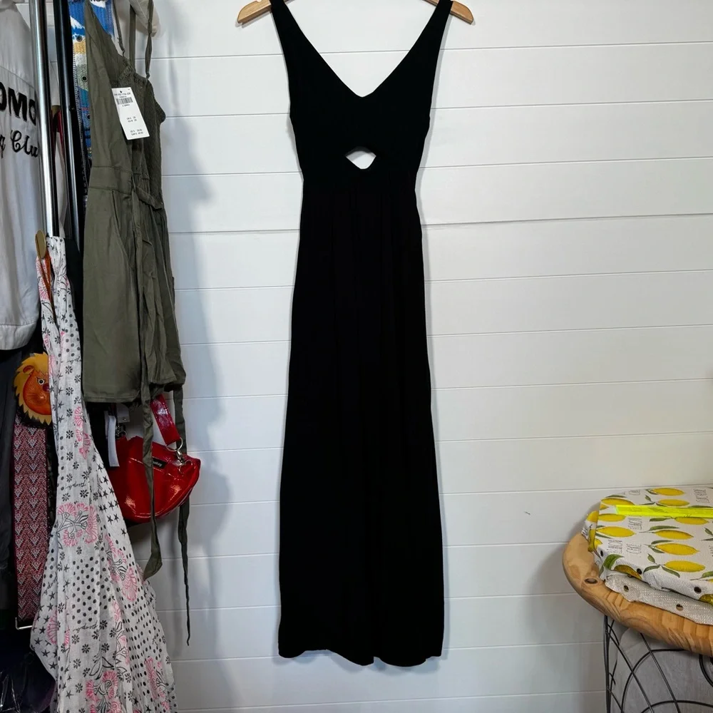 Malai Mirage Cover-Up Dress Black Small Beach Summer - Picture 3 of 6